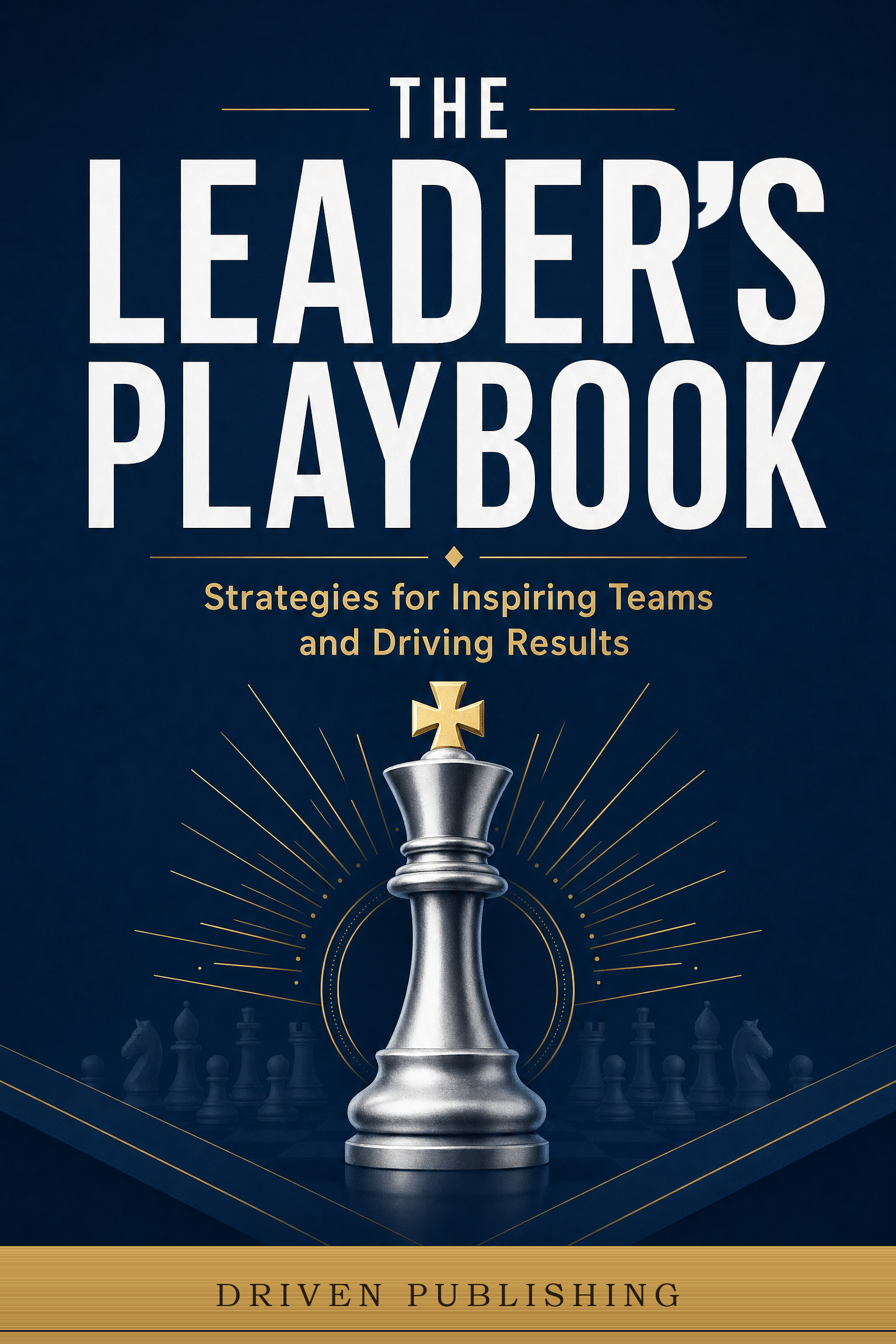 The Leader's Playbook — front cover
