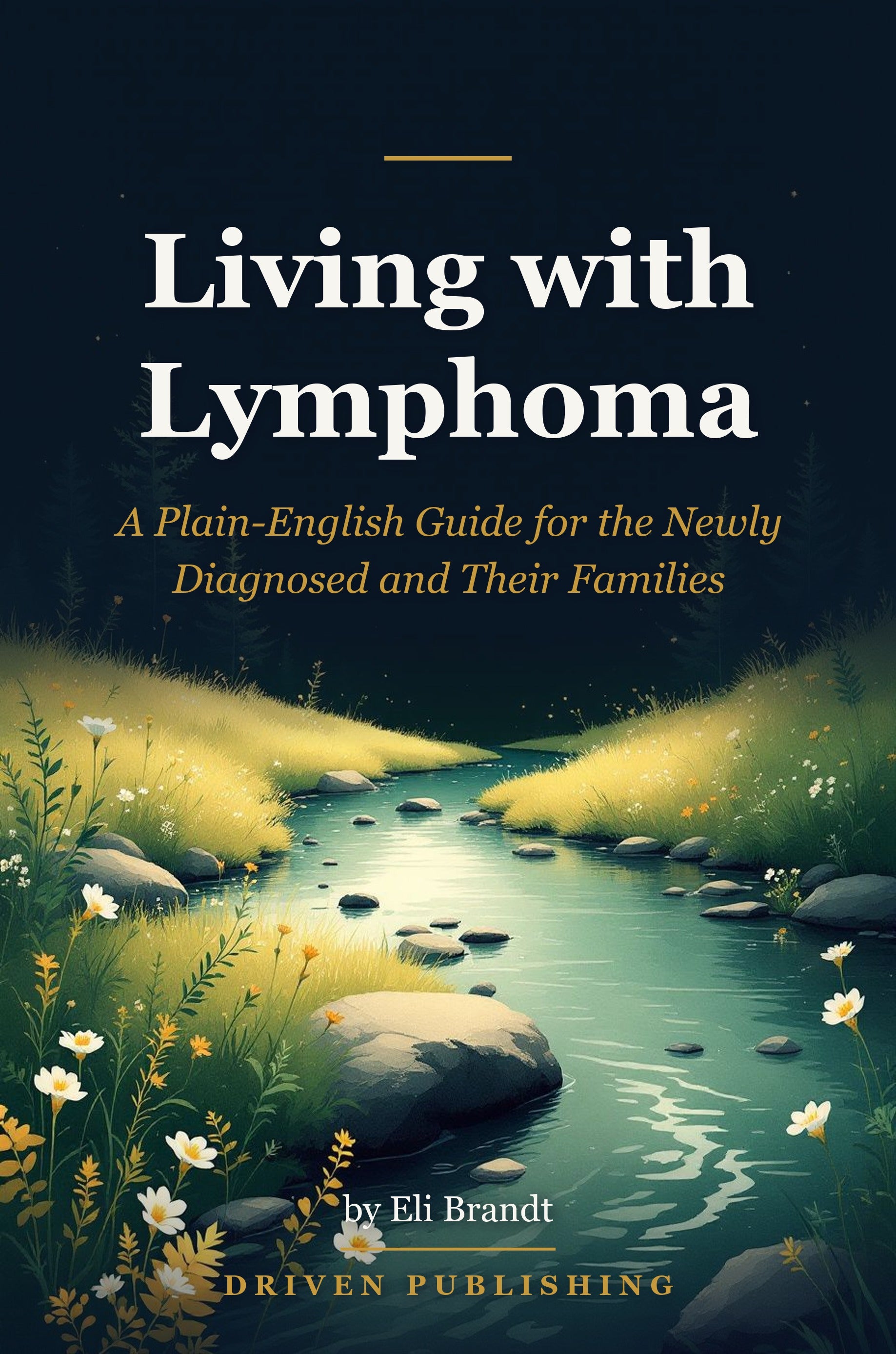 Living with Lymphoma - book cover
