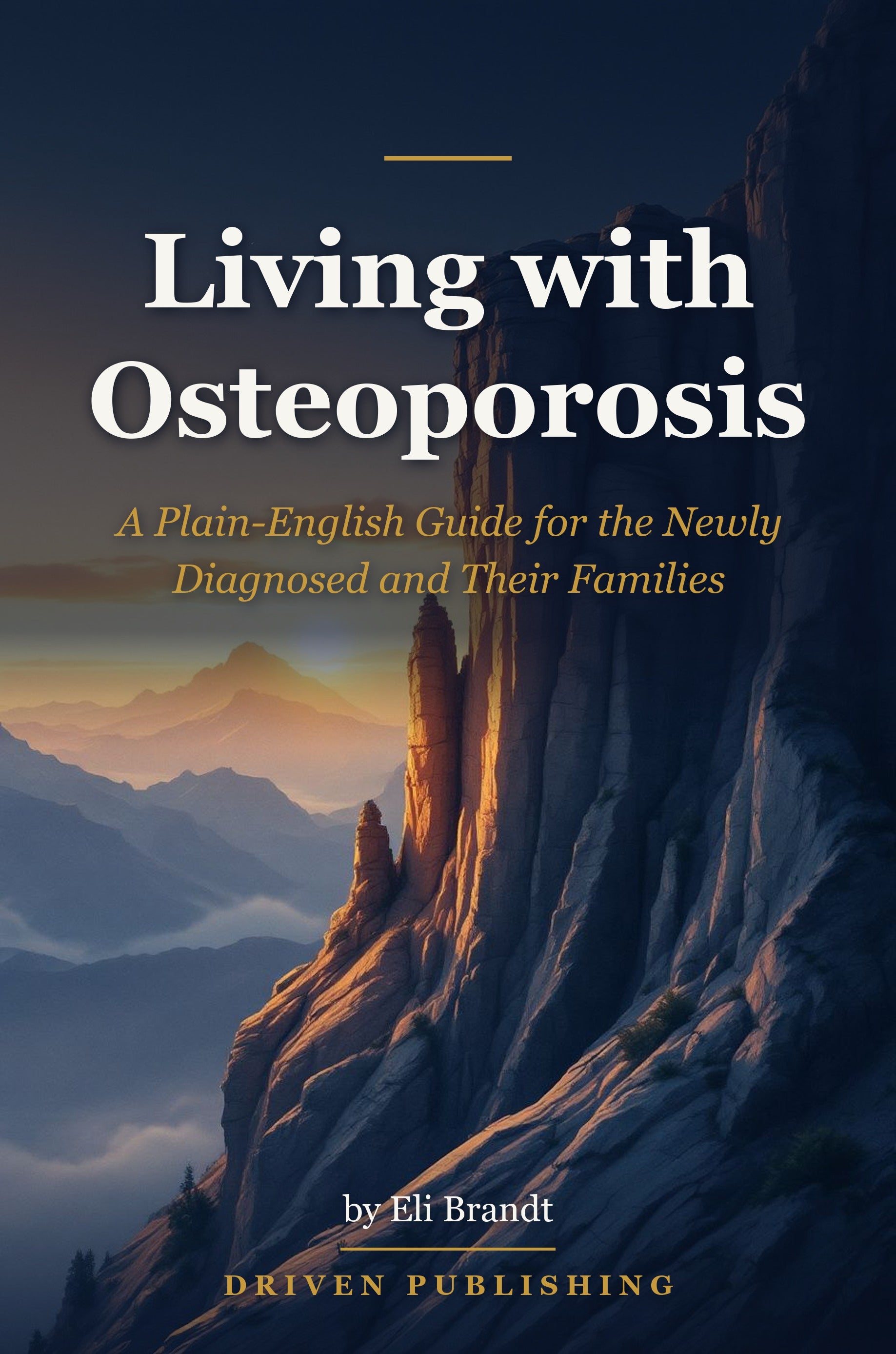 Living with Osteoporosis - book cover