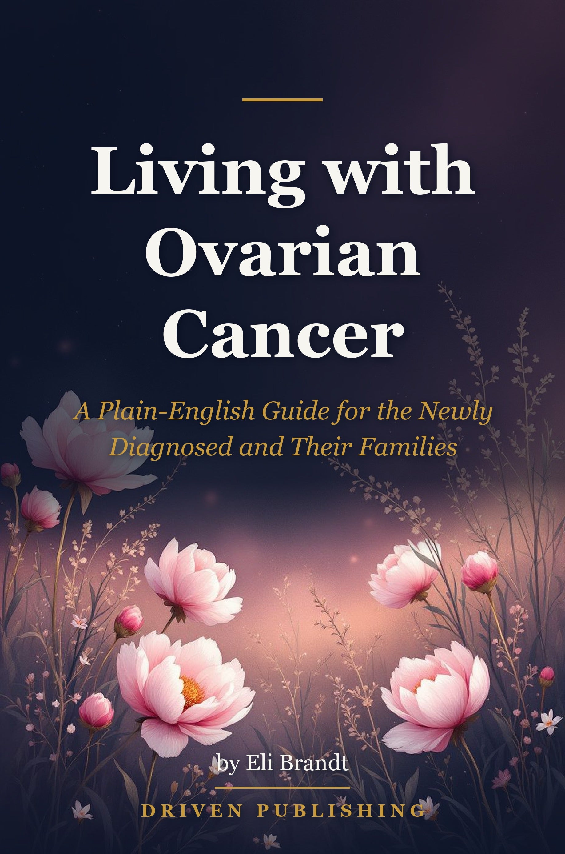 Living with Ovarian Cancer - book cover