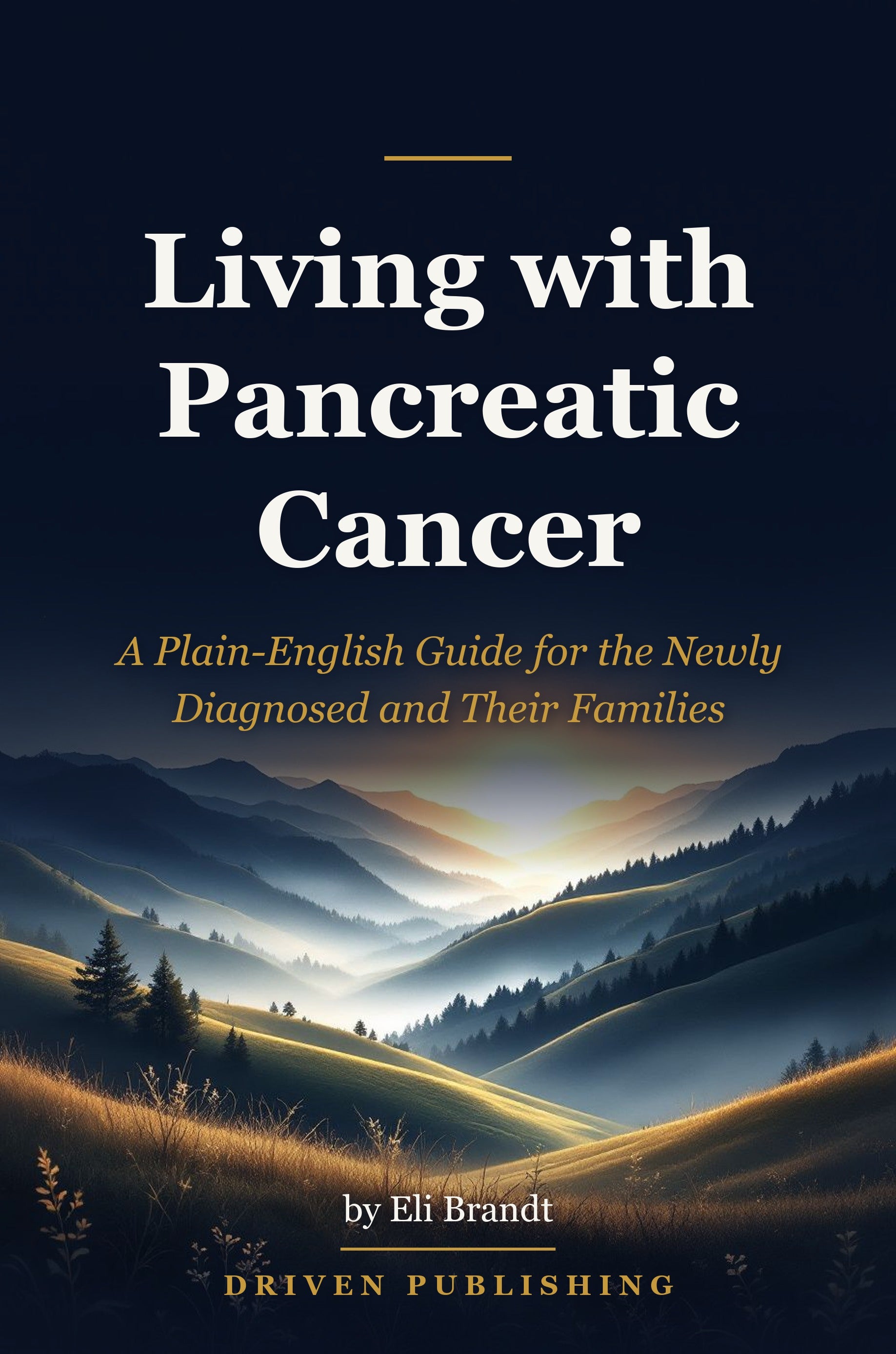 Living with Pancreatic Cancer - book cover
