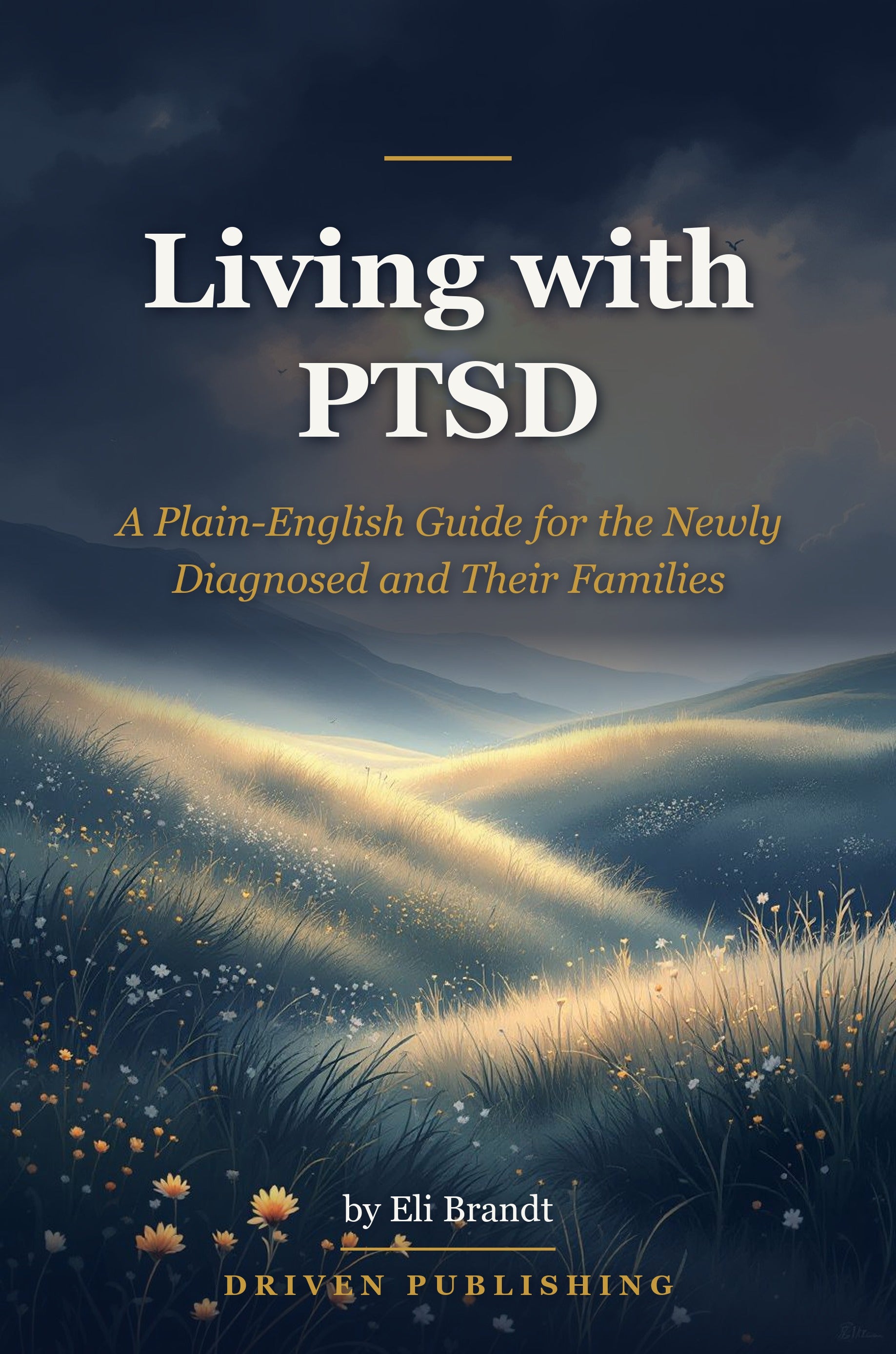 Living with PTSD - book cover