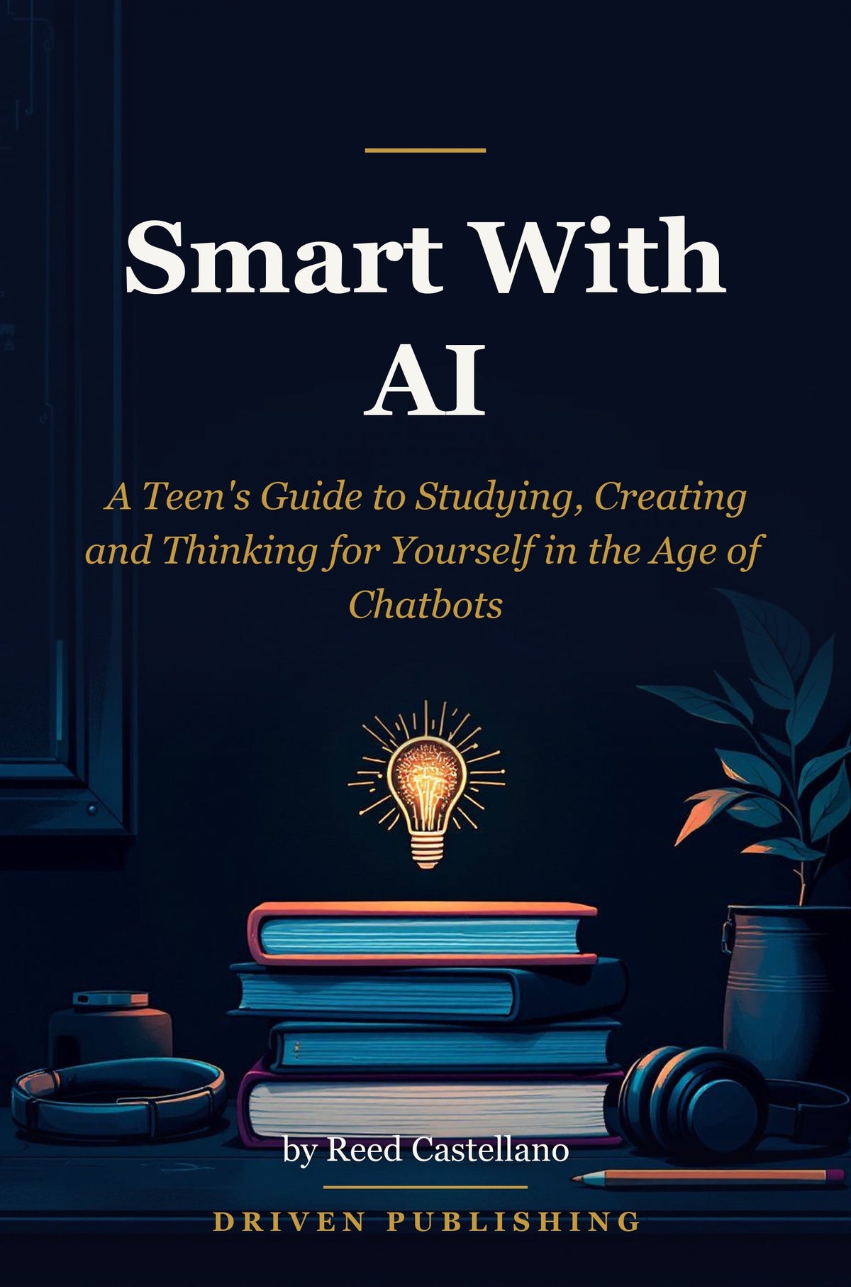 Smart With AI: A Teen's Guide to Studying, Creating and Thinking for Yourself in the Age of Chatbots ebook cover