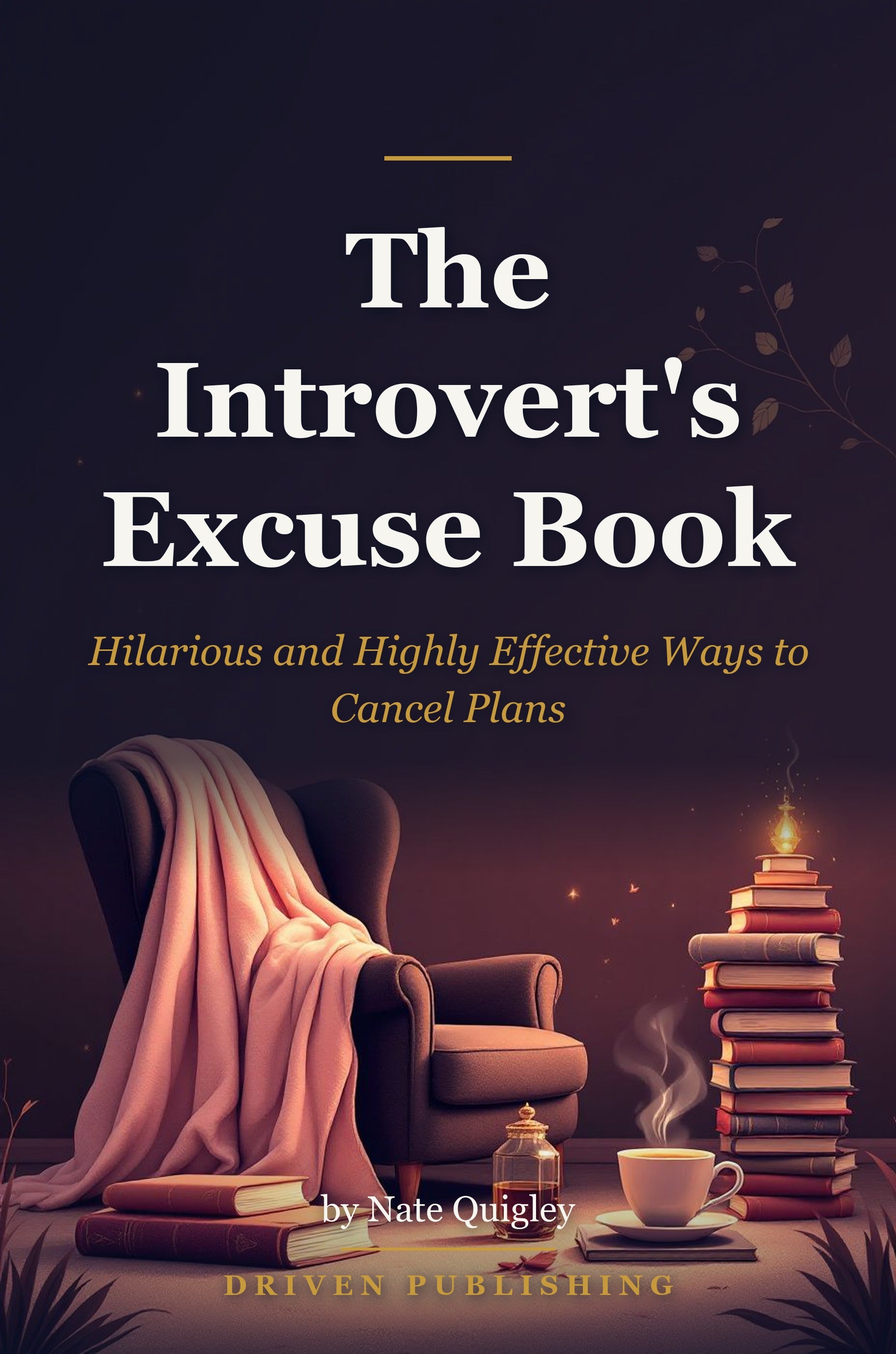 The Introvert's Excuse Book - book cover